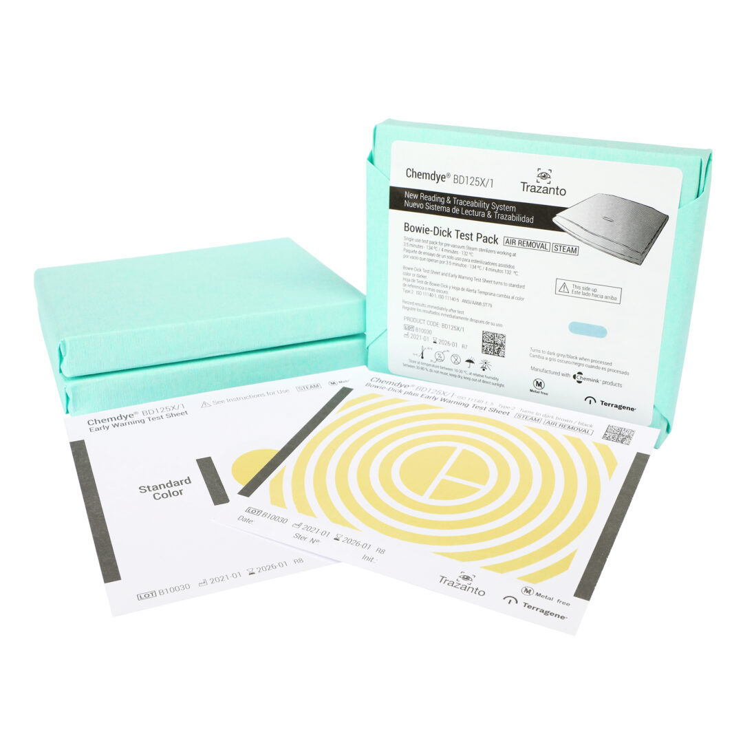 Paquete de prueba Bowie & Dick (ISO 11140-5) (FDA)