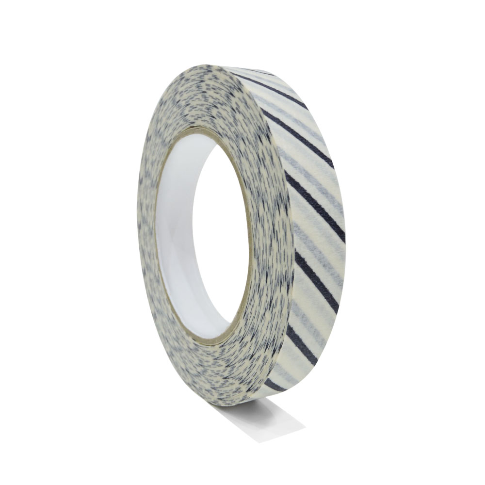 Cinta indicadora autoadhesiva para calor seco