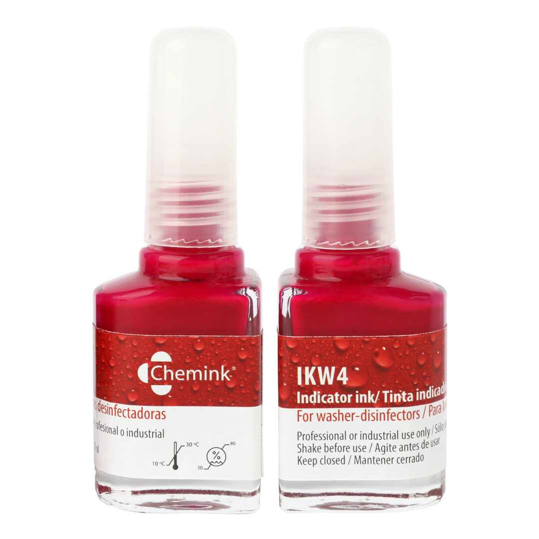 Tinta indicadora para lavadoras desinfectadoras