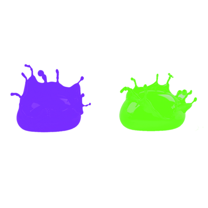 Tinta reactiva para peróxido de hidrógeno